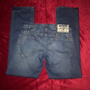 Men’s True Religion Straight Jeans, 31x32